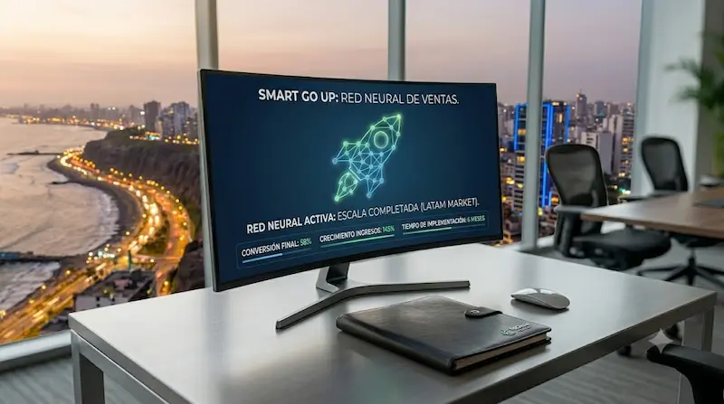Smart Go Up: qué es y cómo transforma la operación comercial smart go up red neural de ventas